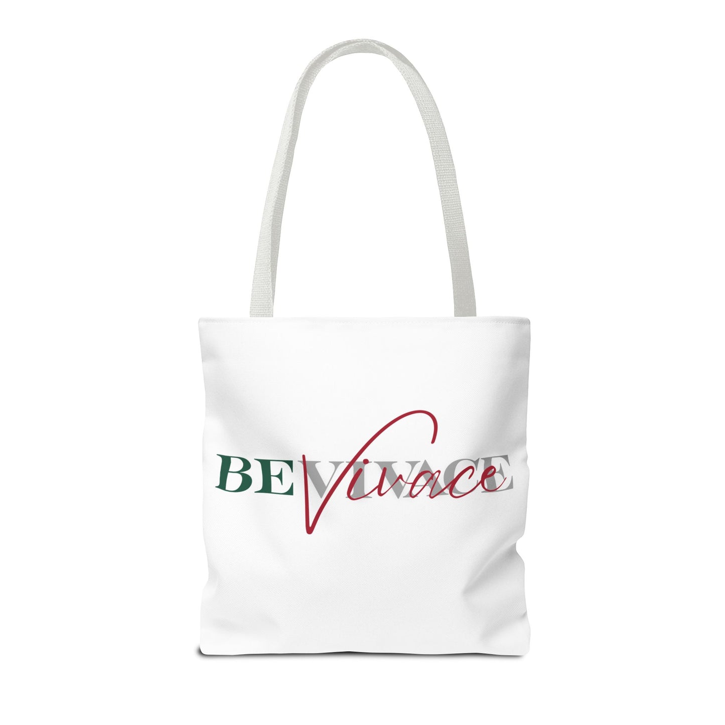BEVIVACE Fast & Lively VIVACE Tote Bag, Eco-Friendly Carryall