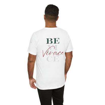 BEVIVACE Fast & Lively VIVACE T-Shirt Front and Back Graphic, Music Graphic for Music Lovers
