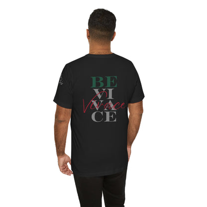 BEVIVACE Fast & Lively VIVACE T-Shirt Front and Back Graphic, Music Graphic for Music Lovers
