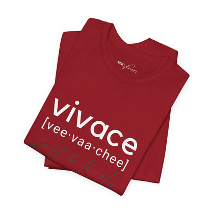 BEVIVACE Fast & Lively VIVACE T-Shirt, Music Graphic for Music Lovers