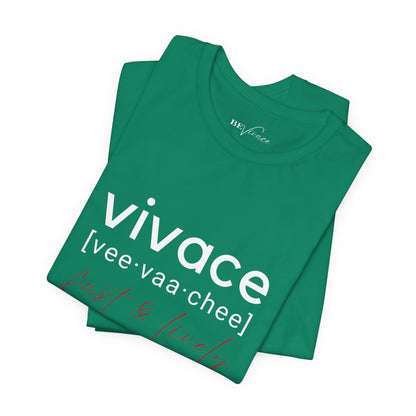BEVIVACE Fast & Lively VIVACE T-Shirt, Music Graphic for Music Lovers
