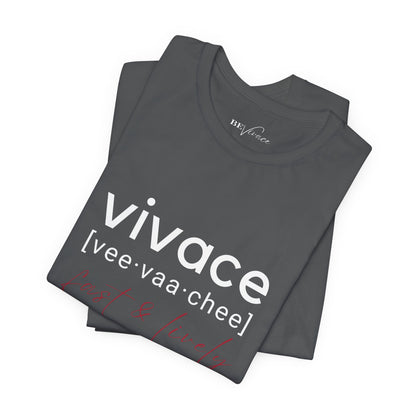 BEVIVACE Fast & Lively VIVACE T-Shirt, Music Graphic for Music Lovers
