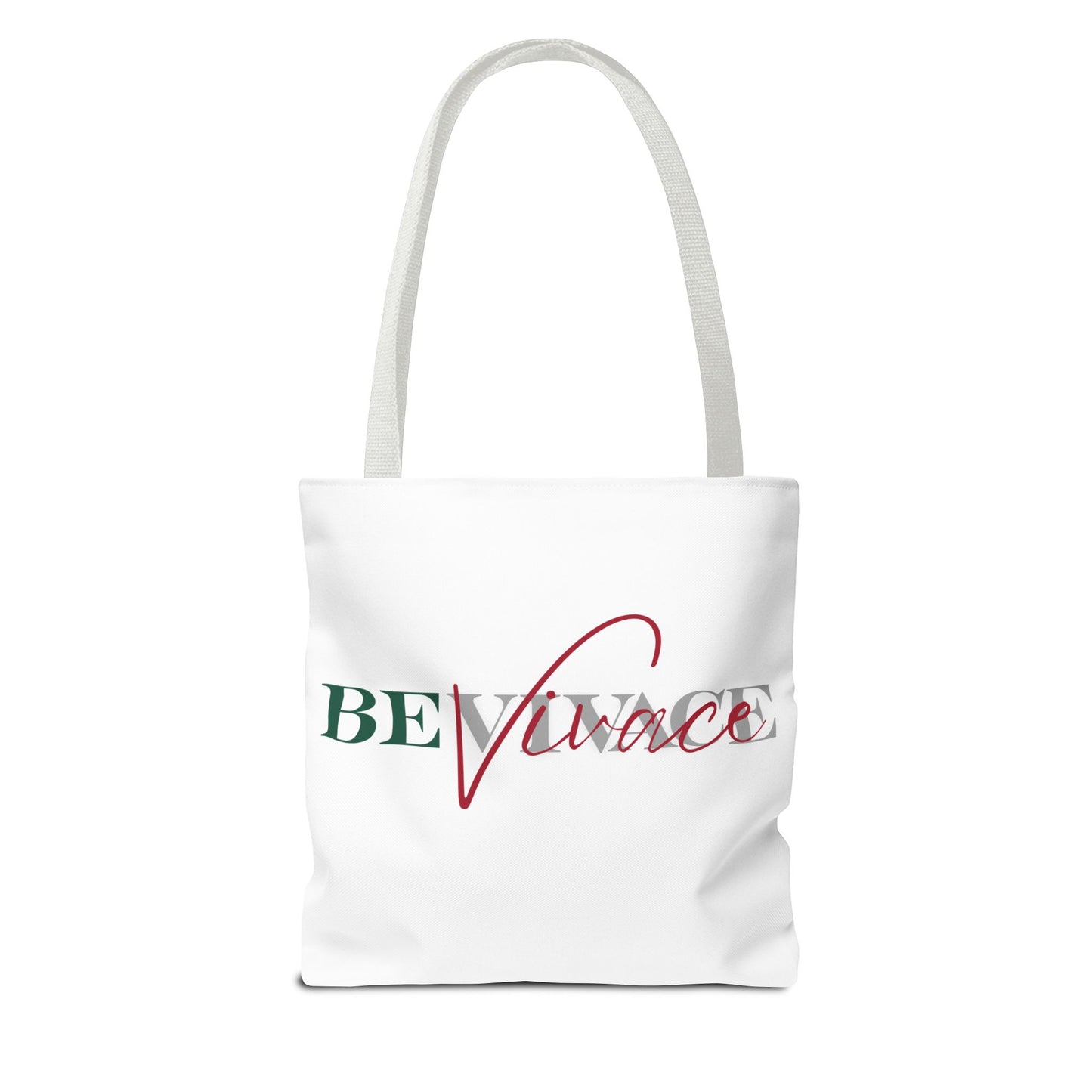 BEVIVACE Fast & Lively VIVACE Tote Bag, Eco-Friendly Carryall