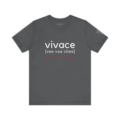 BEVIVACE Fast & Lively VIVACE T-Shirt, Music Graphic for Music Lovers