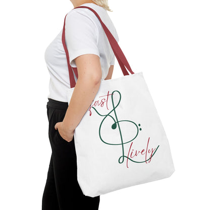 BEVIVACE Fast & Lively VIVACE Tote Bag, Eco-Friendly Carryall