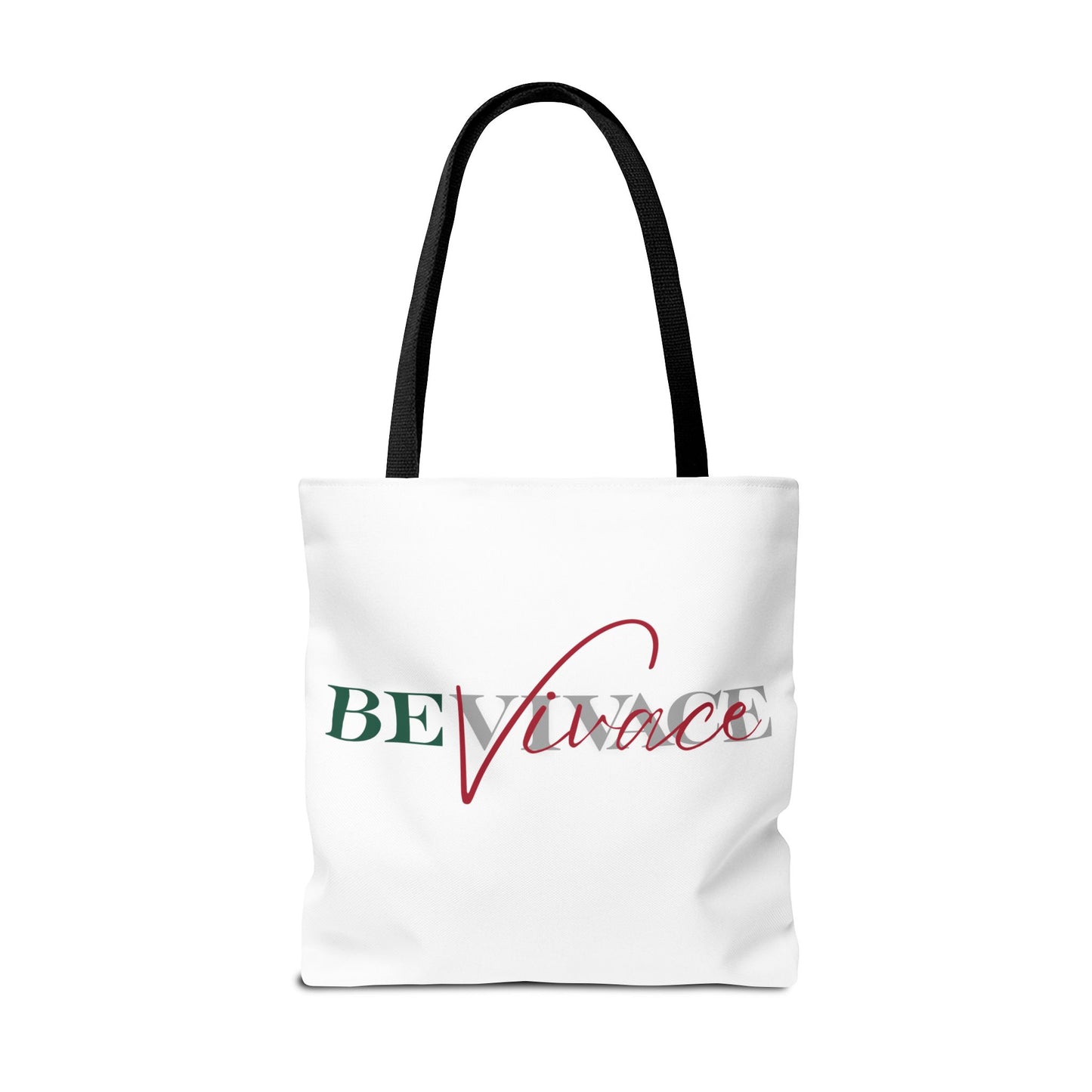 BEVIVACE Fast & Lively VIVACE Tote Bag, Eco-Friendly Carryall