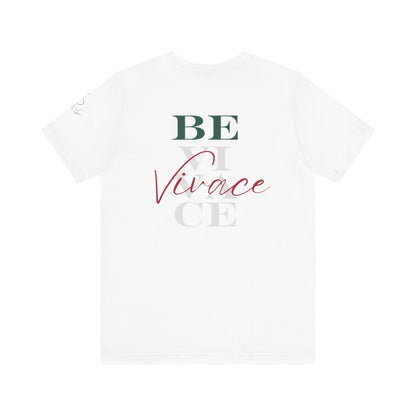 BEVIVACE Fast & Lively VIVACE T-Shirt Front and Back Graphic, Music Graphic for Music Lovers