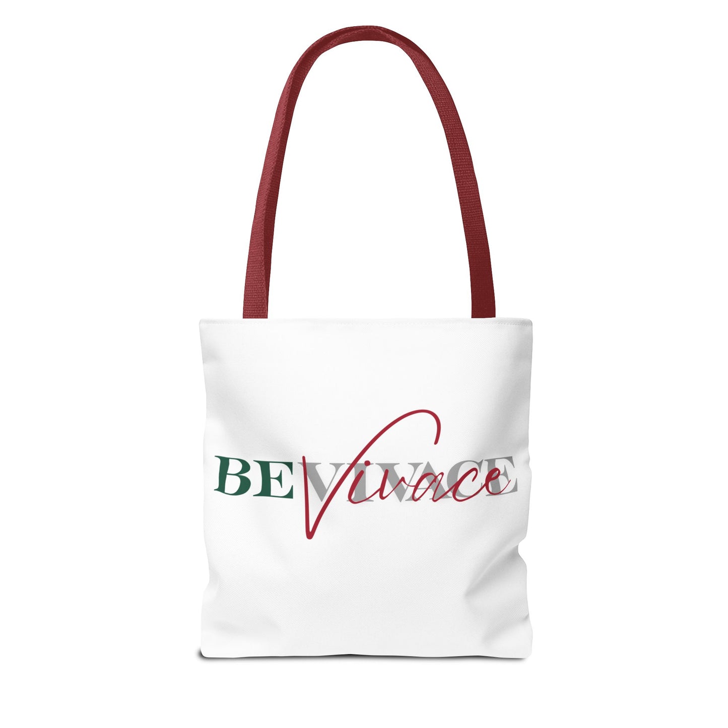 BEVIVACE Fast & Lively VIVACE Tote Bag, Eco-Friendly Carryall