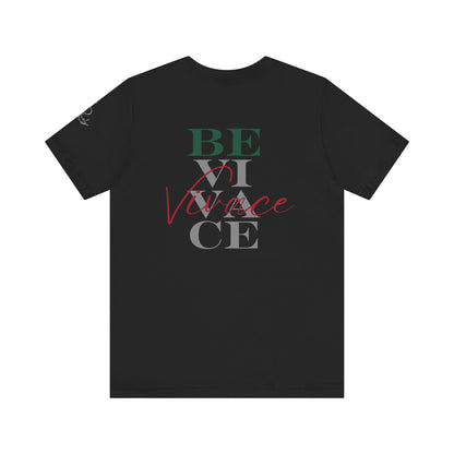 BEVIVACE Fast & Lively VIVACE T-Shirt Front and Back Graphic, Music Graphic for Music Lovers