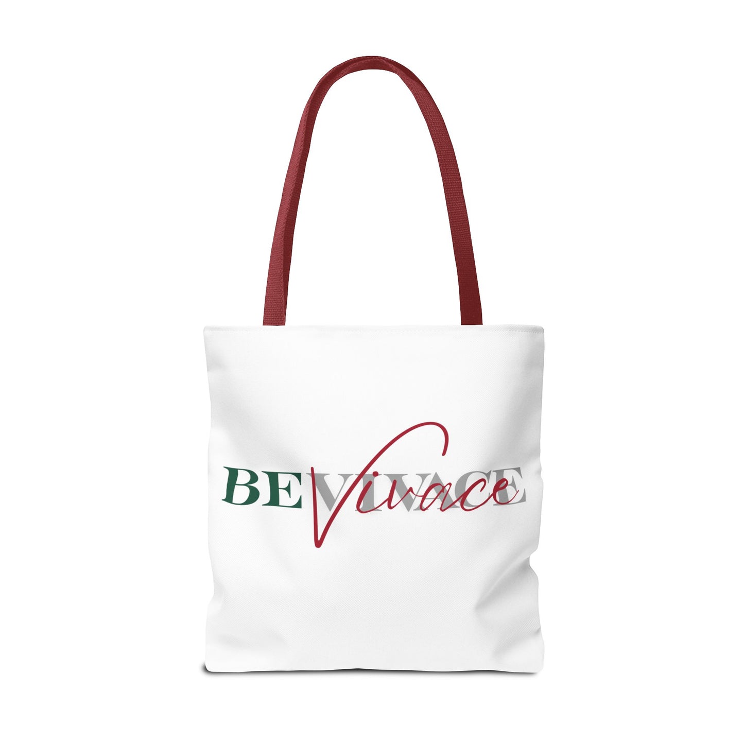 BEVIVACE Fast & Lively VIVACE Tote Bag, Eco-Friendly Carryall