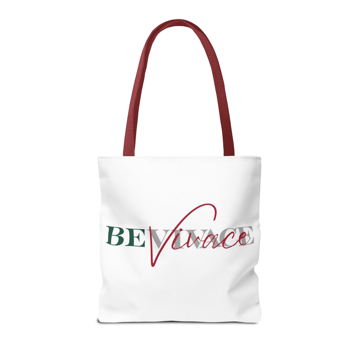 BEVIVACE Fast & Lively VIVACE Tote Bag, Eco-Friendly Carryall